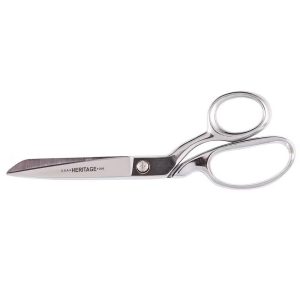 HERITAGE CUTLERY Shears: 8-1/2" OAL, 3-1/2" LOC, Chrome-Plated Blades 208