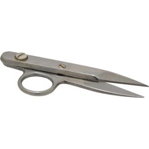 HERITAGE CUTLERY Thread Snips: 4-1/2" OAL, 1-3/8" LOC, Stainless Steel Blades HTC5SS