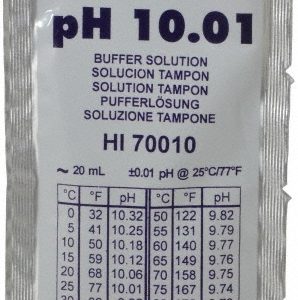 HANNA INSTRUMENTS 10.01% pH Range Buffer Pouch HI70010P