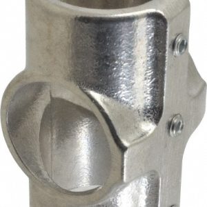HOLLAENDER 1-1/2" Pipe, Cross-E, Aluminum Alloy Cross Pipe Rail Fitting 7E-8