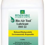 RENEWABLE LUBRICANTS 1 Gal Bottle, ISO 22, Air Tool Oil 83103