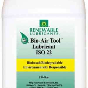 RENEWABLE LUBRICANTS 1 Gal Bottle, ISO 22, Air Tool Oil 83103