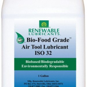 RENEWABLE LUBRICANTS 1 Gal Bottle, ISO 32, Air Tool Oil 87463