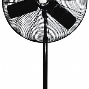 AIR KING 24" Blade, 1/4 hp, 5,130 Max CFM, Single Phase Oscillating Pedestal Fan 9125G