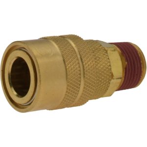 VALUE COLLECTION Pneumatic Hose Coupling: 3/8" Thread, 1/4" Body Dia, Industrial Interchange 2312583711