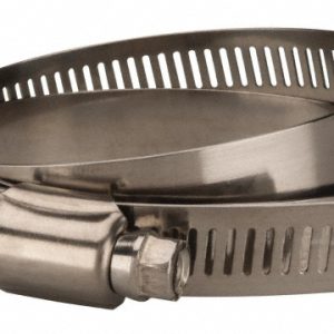 VALUE COLLECTION Worm Gear Clamp: SAE 88, 4 to 6" Dia, Stainless Steel Band MS01D102152-THA