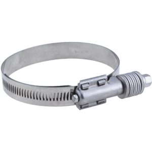 VALUE COLLECTION Constant Torque Clamp: 2.75 to 3.625" Hose, 5/8" Wide, Stainless Steel MS09D7092