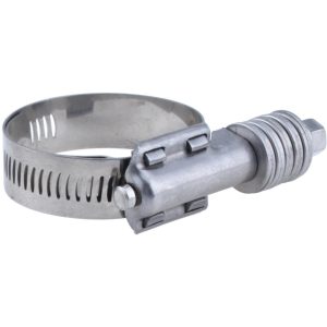 VALUE COLLECTION Constant Torque Clamp: 1.024 to 1.75" Hose, 5/8" Wide, Stainless Steel MS09D2645
