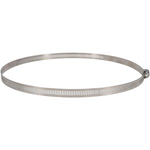 VALUE COLLECTION Worm Gear Clamp: SAE 152, 2 to 10" Dia, Stainless Steel & Carbon Steel Band MS01B51254-THA