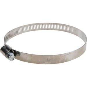 VALUE COLLECTION Worm Gear Clamp: SAE 64, 2-1/2 to 4-1/2" Dia, Stainless Steel & Carbon Steel Band MS01B64114-THA