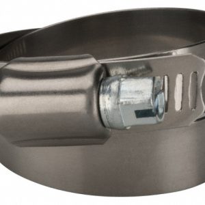 VALUE COLLECTION Worm Gear Clamp: SAE 56, 3 to 4" Dia, Stainless Steel & Carbon Steel Band MS01B78102