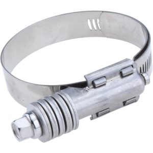 VALUE COLLECTION Constant Torque Clamp: 1.772 to 2.625" Hose, 5/8" Wide, Stainless Steel MS09D4567