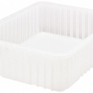 QUANTUM STORAGE Polypropylene Dividable Storage Tote: DG93060CL