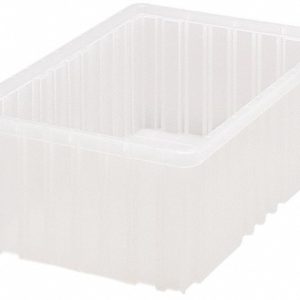 QUANTUM STORAGE Polypropylene Dividable Storage Tote: DG92060CL