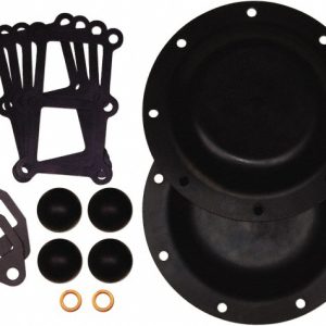 SANDPIPER Diaphragm Pump Fluid Section Repair Kit: Buna-N, Includes Check Balls, Diaphragms & Gasket, Use with S1F Metallic 476.194.360