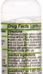 HONEYWELL 1 oz, Personal Disposable Eyewash Bottle 32-000451-0000
