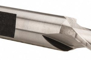 HERTEL 5/16" Diam, 9/16" LOC, 2 Flute High Speed Steel Keyway End Mill E116302001