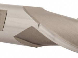 HERTEL 1" Diam, 1-5/8" LOC, 2 Flute High Speed Steel Keyway End Mill E116306401