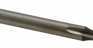 ONSRUD 1/8" Diam, 5/8" LOC, 1 Flute Square End Single Edge Router Bit 11-75