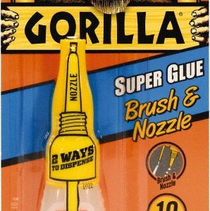 GORILLA GLUE Super Glue: 0.35 oz Bottle, Clear 7500101