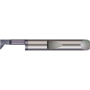 MICRO 100 Profiling Tools; Maximum Hole Depth (Decimal Inch): 1.5000 ; Coating/Finish: AlTiN ; Shank Diameter: 0.3125 ; Shank Diameter (Inch): 5/16 ; Projection (Decimal Inch): 0.0800 ; Maximum Hole Depth (Inch): 1-1/2 QPR-2301500X