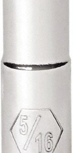 GEARWRENCH Deep Hand Socket: 3/8" Socket, 6-Point 80121