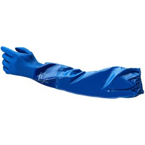 ANSELL Chemical Resistant Gloves; Glove Type: Type B Chemical Resistant Gloves ; Material: PVC Outer Glove/Cotton Lined ; Size: Large ; Numeric Size: 9 ; Coating Material: PVC ; Lining Material: Cotton 23201090