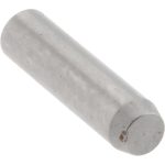 ELECTRO HARDWARE Precision Dowel Pin: 2.5 x 10 mm, Stainless Steel, Grade 416, Passivated Finish MDP416-2.5MM-10