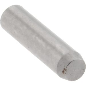 ELECTRO HARDWARE Precision Dowel Pin: 2.5 x 10 mm, Stainless Steel, Grade 416, Passivated Finish MDP416-2.5MM-10