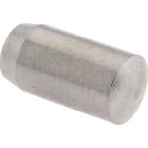 ELECTRO HARDWARE Precision Dowel Pin: 6 x 12 mm, Stainless Steel, Grade 416, Passivated Finish MDP416-6MM-12