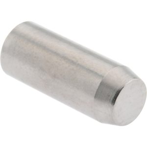 ELECTRO HARDWARE Precision Dowel Pin: 6 x 16 mm, Stainless Steel, Grade 416, Passivated Finish MDP416-6MM-16