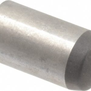 ELECTRO HARDWARE Precision Dowel Pin: 8 x 16 mm, Stainless Steel, Grade 416, Passivated Finish MDP416-8MM-16