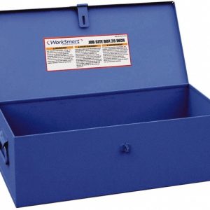 VALUE COLLECTION Jobsite Chest: 28-5/16" Wide, 12-13/32" Deep, 11-1/8" High, Steel, Blue PS-MH-SITE-001
