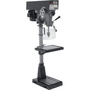 JET Floor Drill Press: 15" Swing, 1 hp, 220 & 440 V, 3 Phase 354551