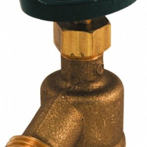 LEGEND VALVE 3/4" Pipe, 125 psi WOG Rating, Brass Bent Nose Garden Valve 107-244NL