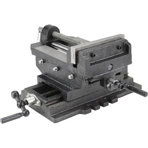 VALUE COLLECTION Horizontal Drill Press Vise: 6" Jaw Width, 5-3/4" Jaw Opening 428-8316