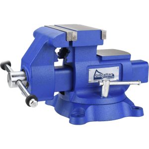 GIBRALTAR Bench & Pipe Combination Vise: 5.5" Jaw Width, 6" Jaw Opening, 3-3/4" Throat Depth CBV045-1