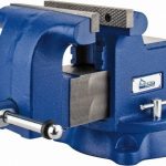 GIBRALTAR Bench & Pipe Combination Vise: 8" Jaw Width, 8 in Jaw Opening, 4 in Throat Depth CBV042
