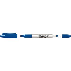 SHARPIE Permanent Marker: Blue, Fine Tip 32003