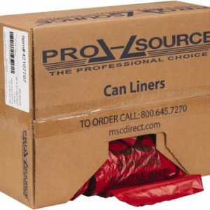 PRO-SOURCE Pack of (250) 16 Gal Capacity, Red, Hazardous Waste Bags PSIW2431