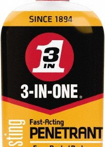 3-IN-ONE Penetrant & Lubricant: 4 oz Bottle 12001