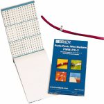 BRADY Wire Marker Books & Pens; Wire Marker Type: Book; Book Type: Alphanumeric; Included Characters: 0-15; +; -; A-Z; /; Marker Attachment Style: Self-Adhesive; Number Of Labels: 450; Legend Color: Black; Label Material: Vinyl Cloth; Character Quantity: 10; Ma 31202