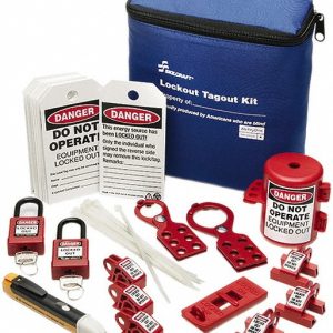 ABILITYONE 35 Piece Electrical Lockout Kit: 2 Padlock(s) Included 5925016512026