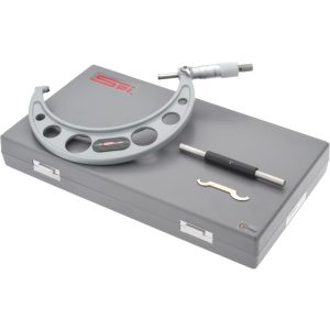 SPI Mechanical Outside Micrometer: 6" Range, 0.0001" Graduation CMS161205007