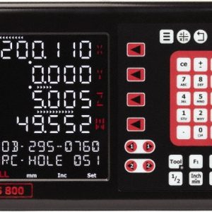 NEWALL Dro Counter: Grinding, Lathe, Milling & Turning Compatible, 2 Axes NMS8021100S10
