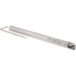 HERTEL Indexable Boring Bar: HBBQ-S375L3-5.0-.415, 0.4150" Min Bore, Left Hand, Steel H08614851