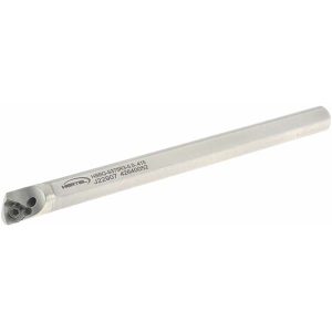 HERTEL Indexable Boring Bar: HBBQ-S375R3-5.0-.415, 0.4150" Min Bore, Right Hand, Steel H08614869
