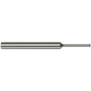 HARVEY TOOL Back Chamfer: 0.04" Dia, 90 &deg;, 0.005" Chamfer, 4 Flutes, Solid Carbide, Burr End 846340