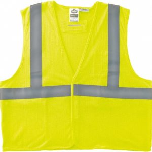 ERGODYNE High Visibility Vest: 2X/3X-Large 21497