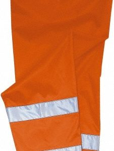 ERGODYNE Rain Pants: Polyester, Drawcord Closure, Orange, Medium 24413